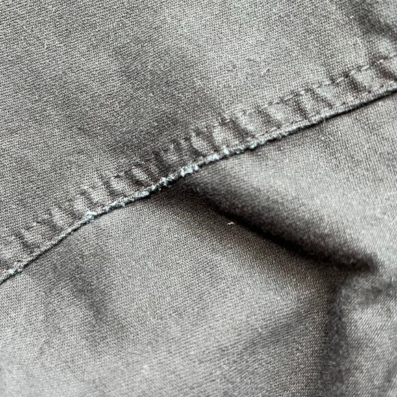 Quacker Factory Black Denim Ladybug Rhinestone Embellished Button Jacket Large - Picture 14 of 14